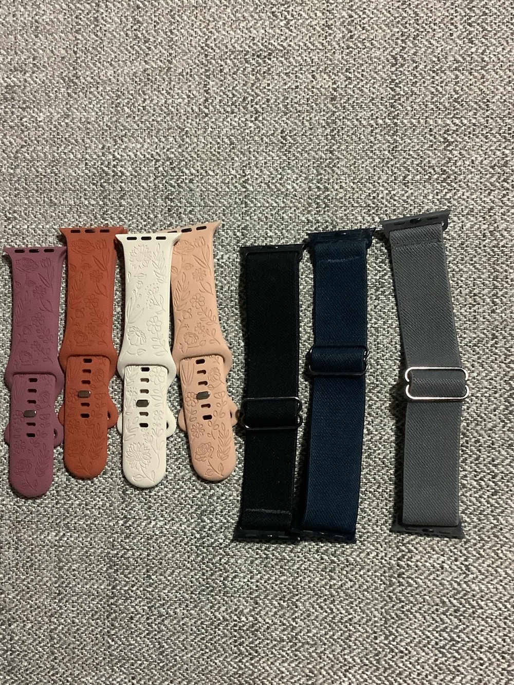 Apple Watch Bands Fits 38, 40, 41mm & SE Series. Set of 7
